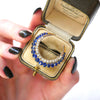 Victorian Crescent Moon Brooch