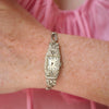 Antique Gruen Platinum 1.00 CTW Diamond Cocktail Watch