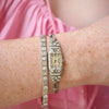 Antique Gruen Platinum 1.00 CTW Diamond Cocktail Watch