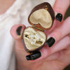 Trillion Oval and Cushion Trio Ring