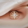 Rose Gold Compass Ring