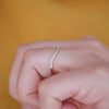 Round Pave Contour Band