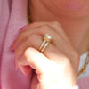 Starlace Old European Cut Diamond Ring