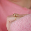 Split Shank Marquise Diamond Solitaire