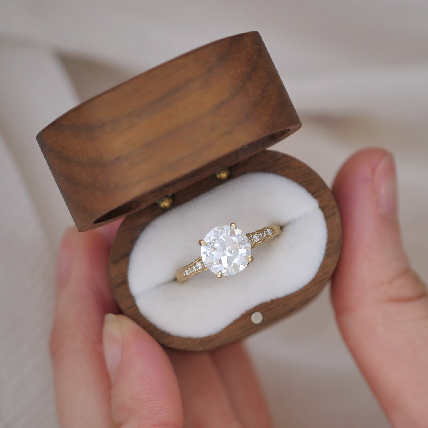 Starfall Old European Cut Diamond Ring