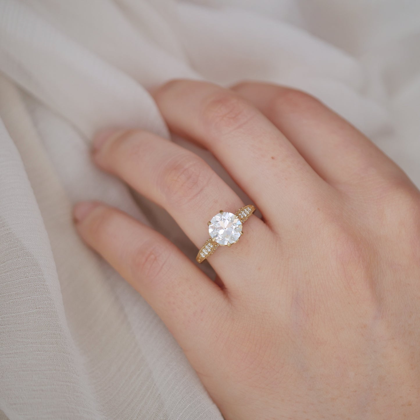 Starling Old European Cut Diamond Ring