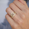 Wave Diamond Ring
