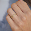 Wave Diamond Ring
