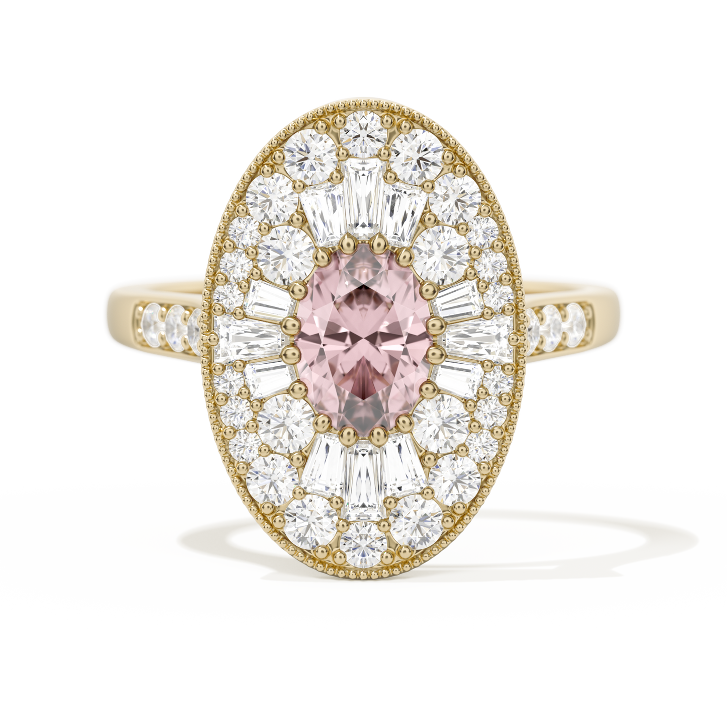 Oval Ballerina Oval Center