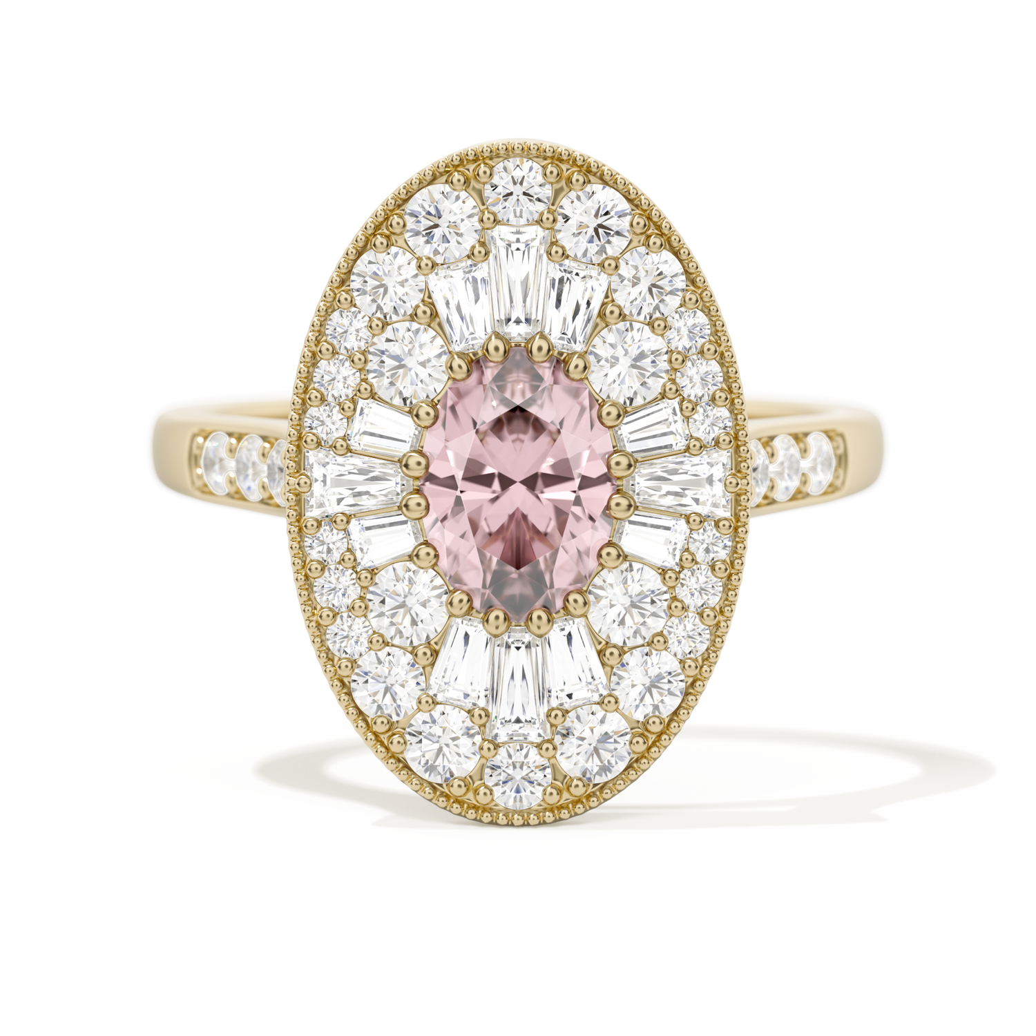 Oval Ballerina Oval Center