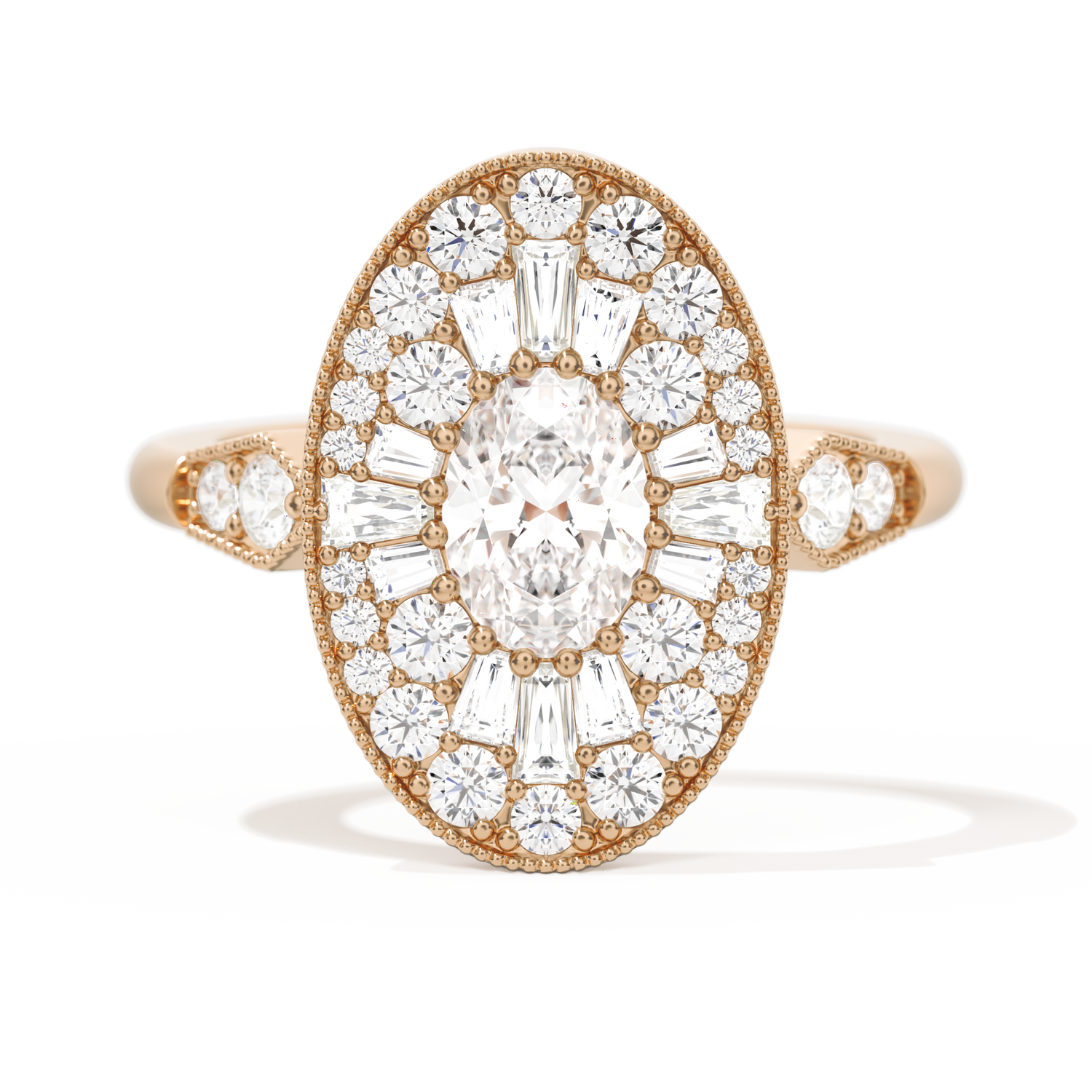 Oval Ballerina Oval Center