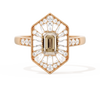 Ballerina Elongated Emerald