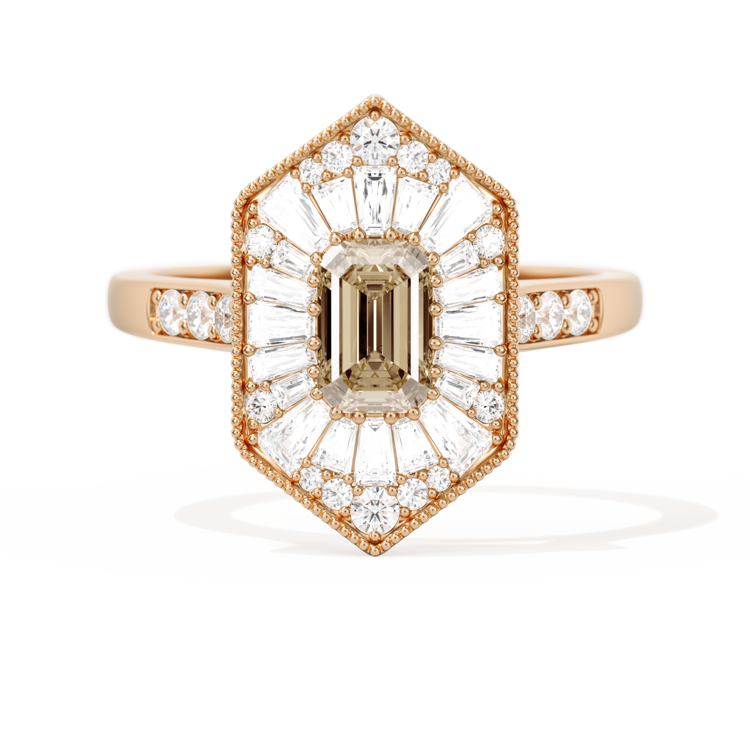 Ballerina Elongated Emerald