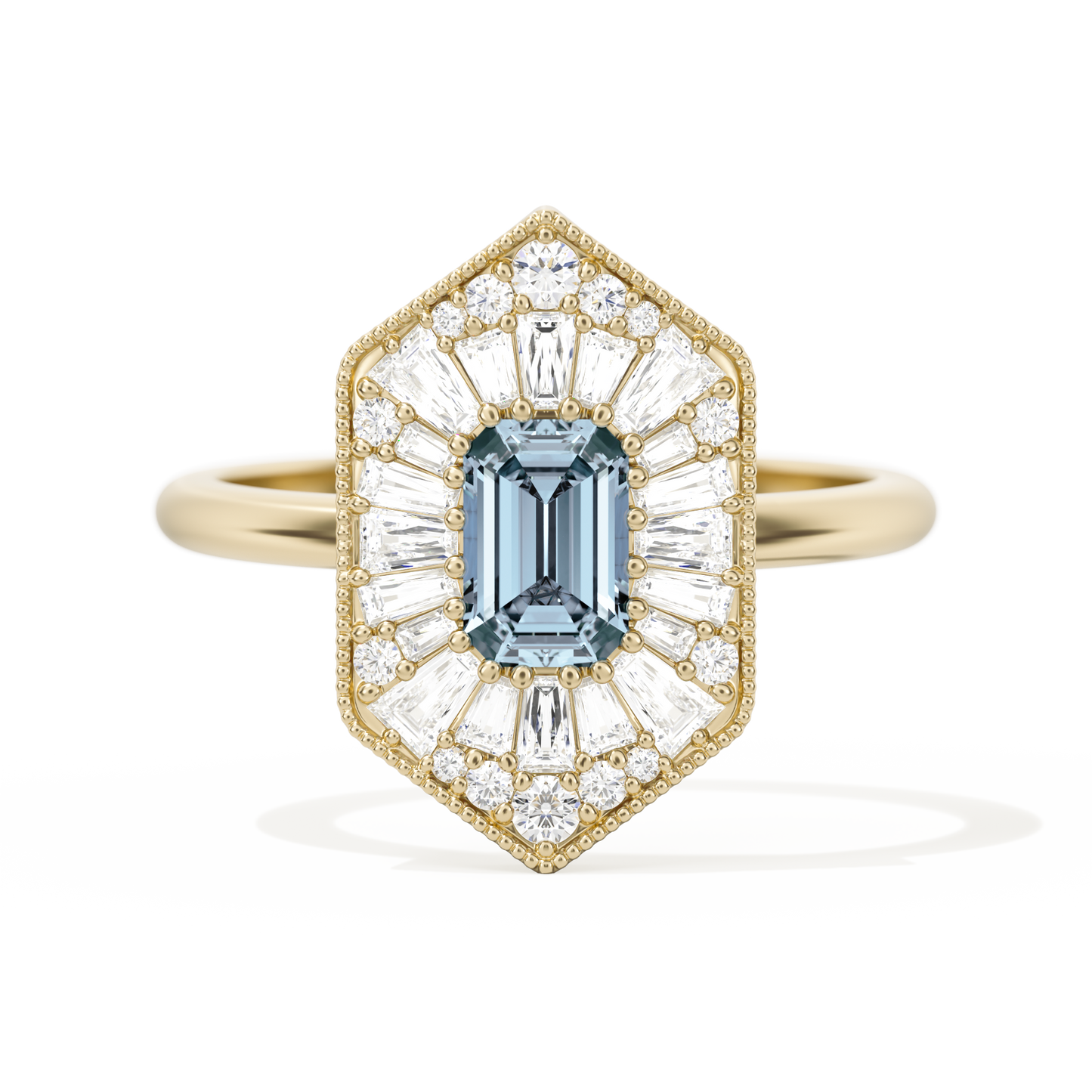 Ballerina Elongated Emerald