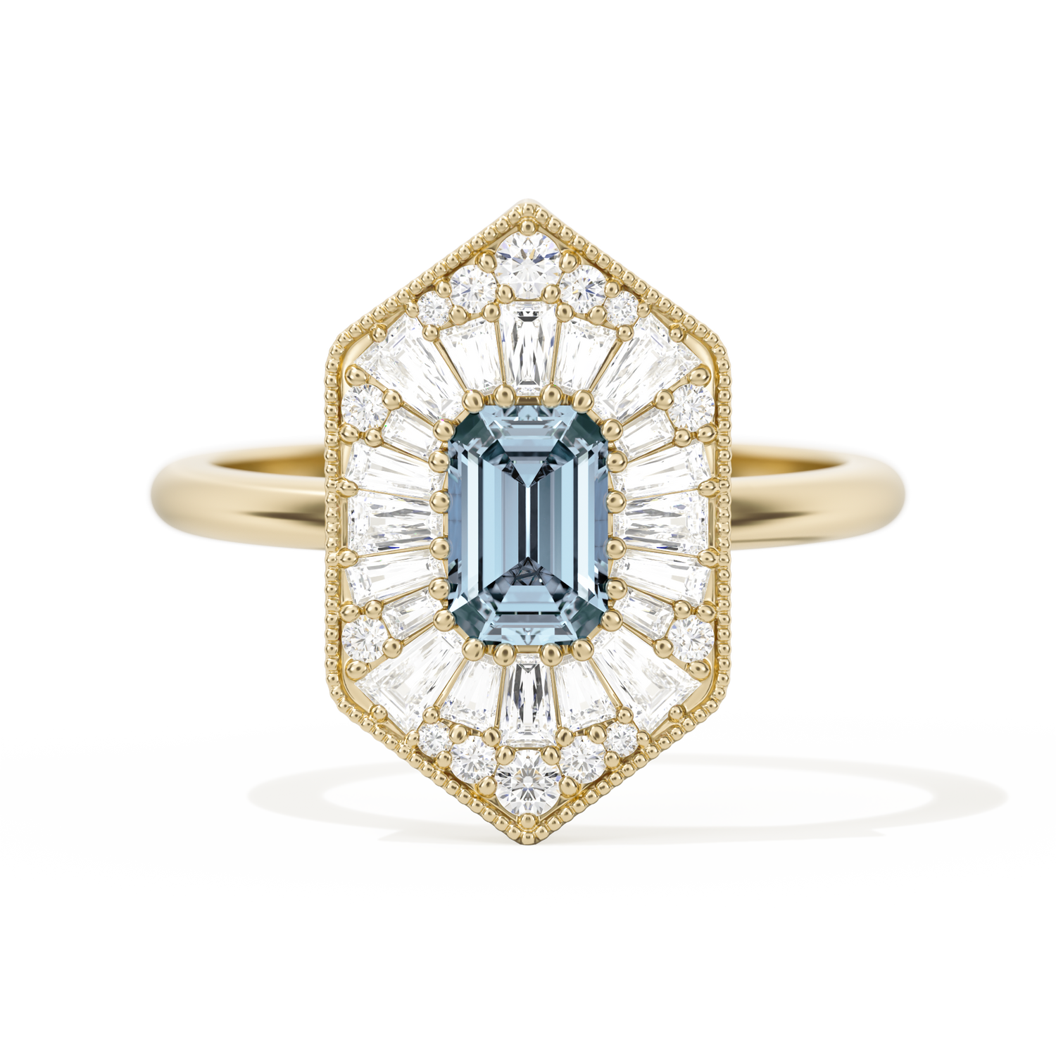Ballerina Elongated Emerald