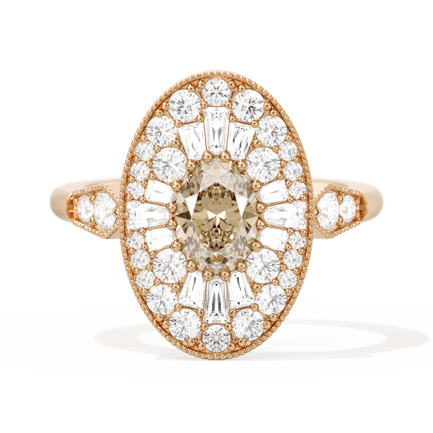Oval Ballerina Oval Center