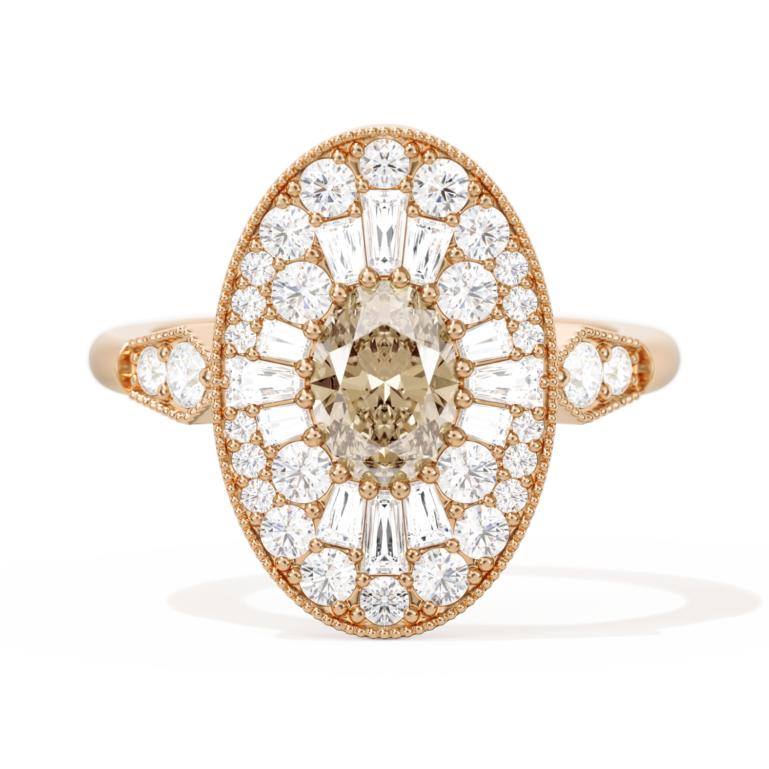 Oval Ballerina Oval Center