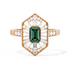 Ballerina Elongated Emerald