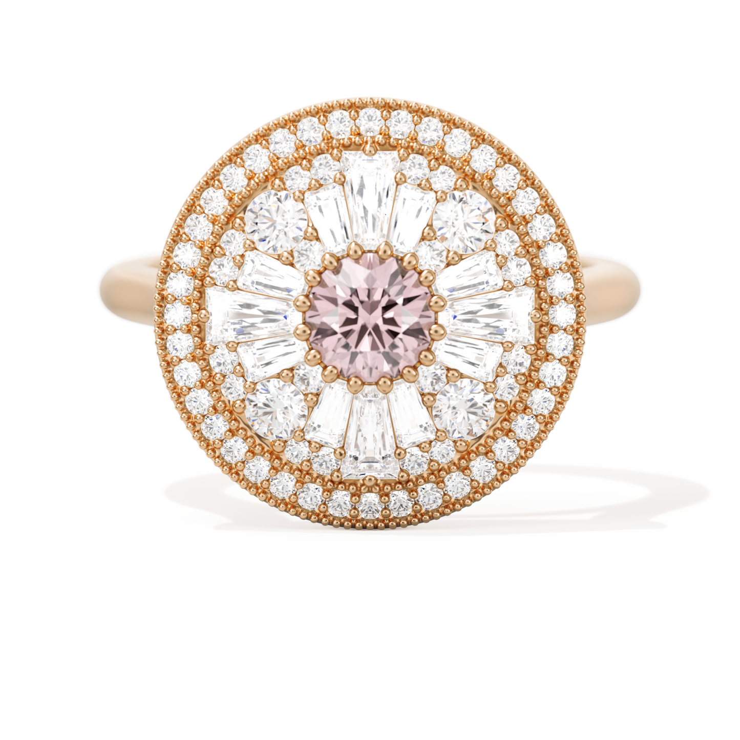 Ballerina Round with Halo