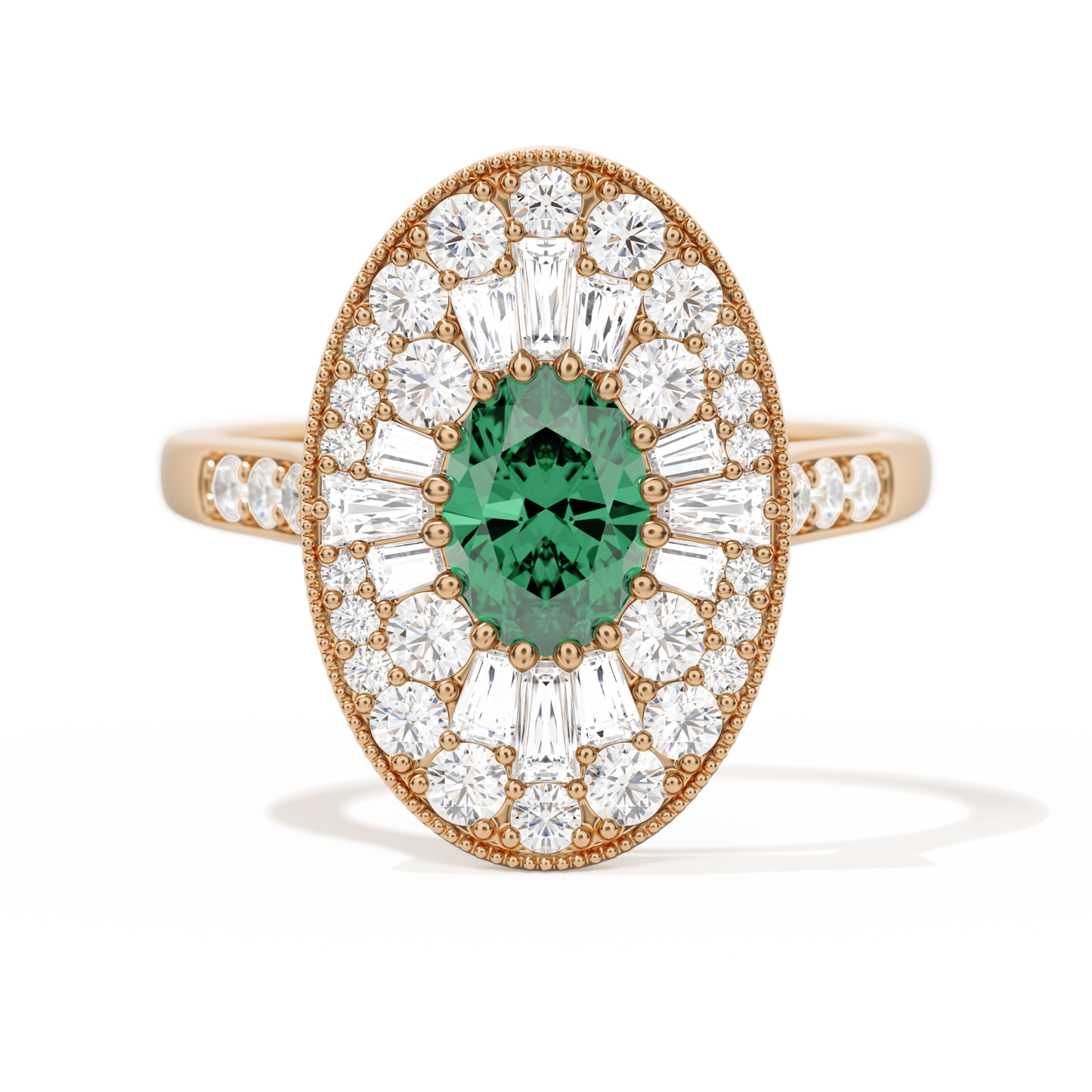 Oval Ballerina Oval Center