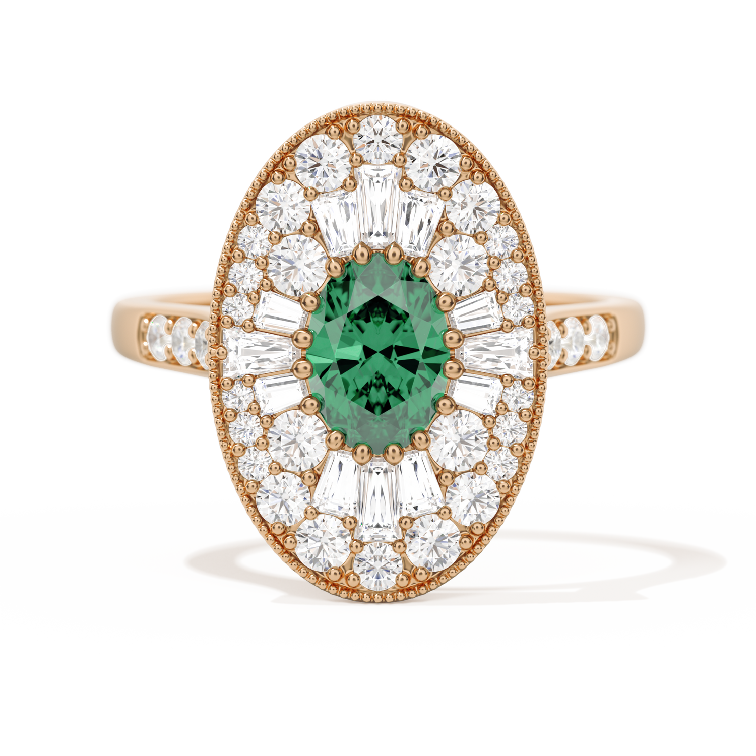 Oval Ballerina Oval Center