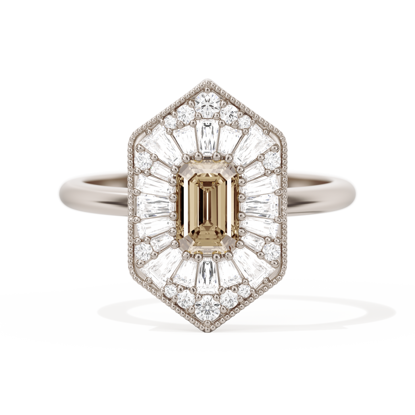 Ballerina Elongated Emerald
