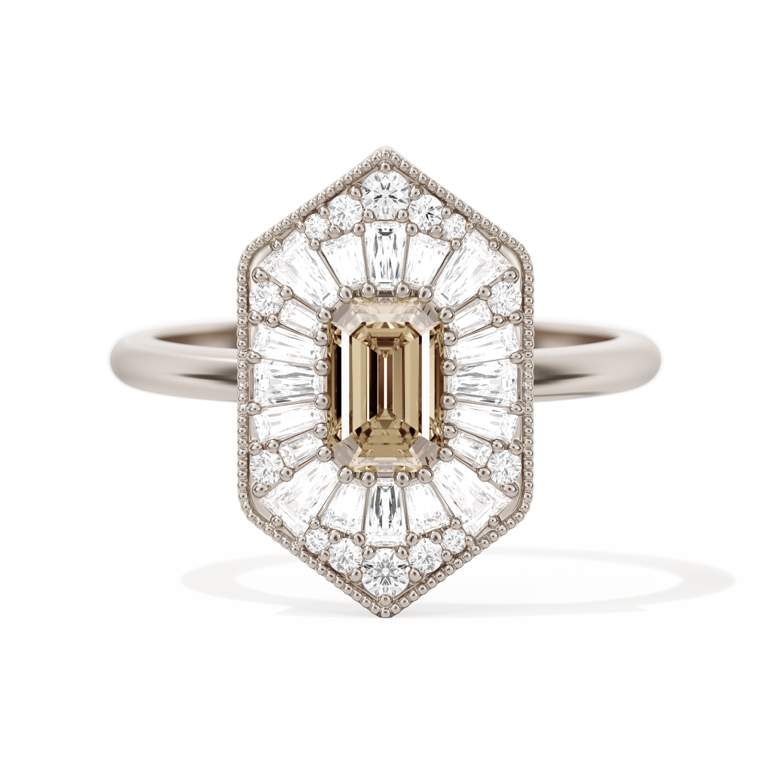 Ballerina Elongated Emerald