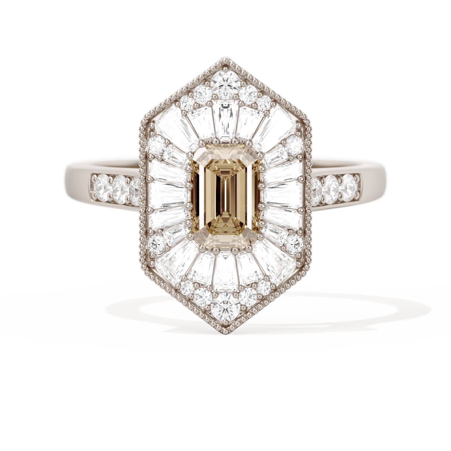 Ballerina Elongated Emerald