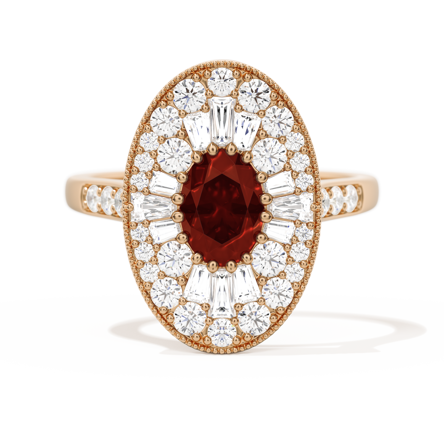 Oval Ballerina Oval Center