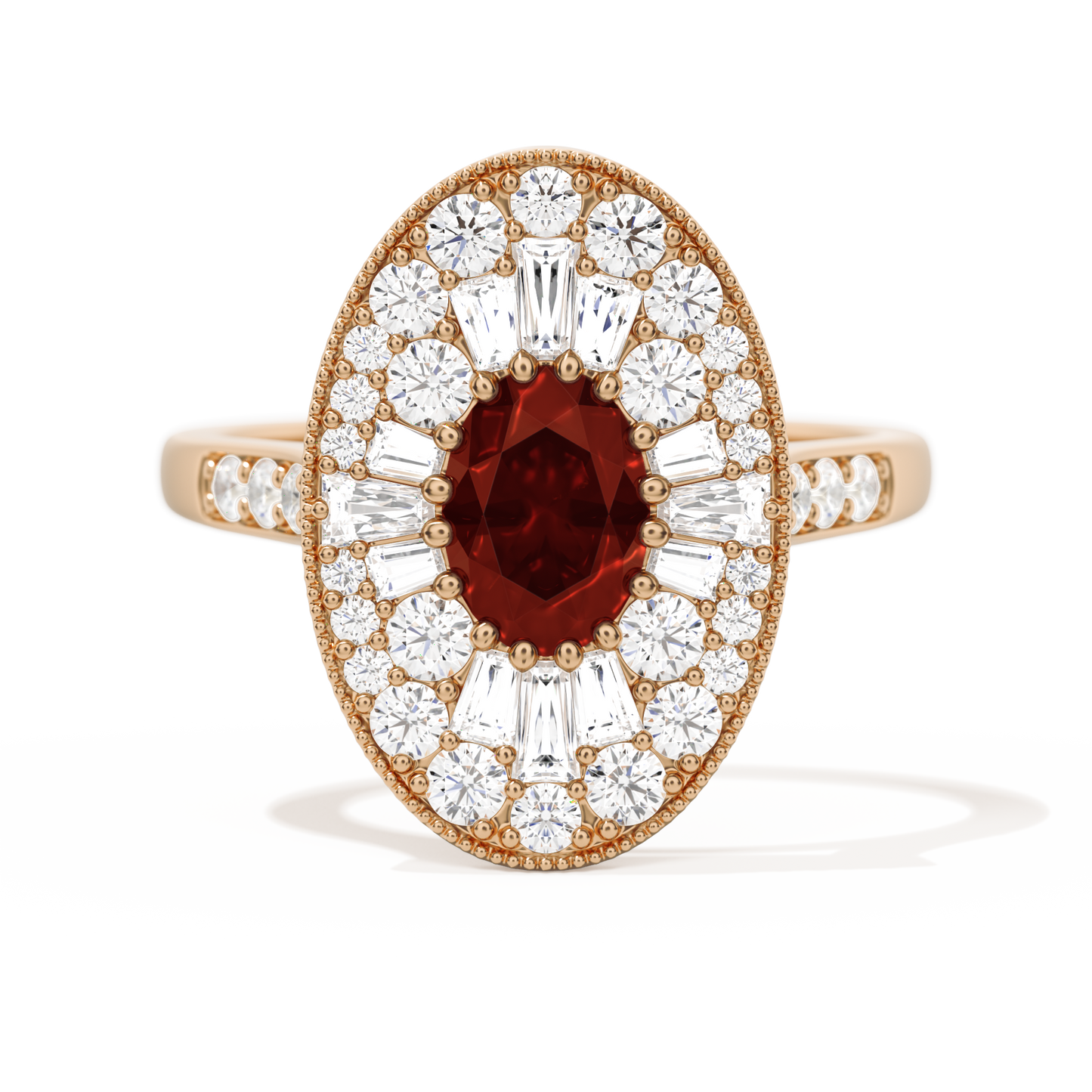 Oval Ballerina Oval Center