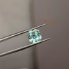 3.01 Square Emerald Cut Mint Green Aquamarine