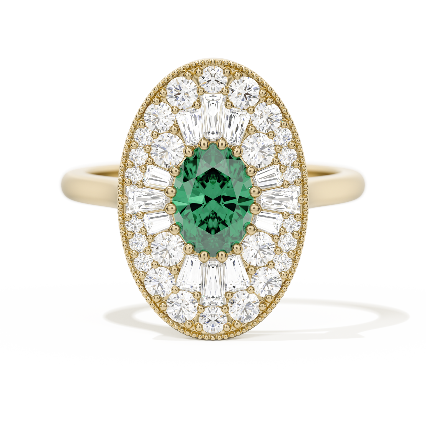 Oval Ballerina Oval Center