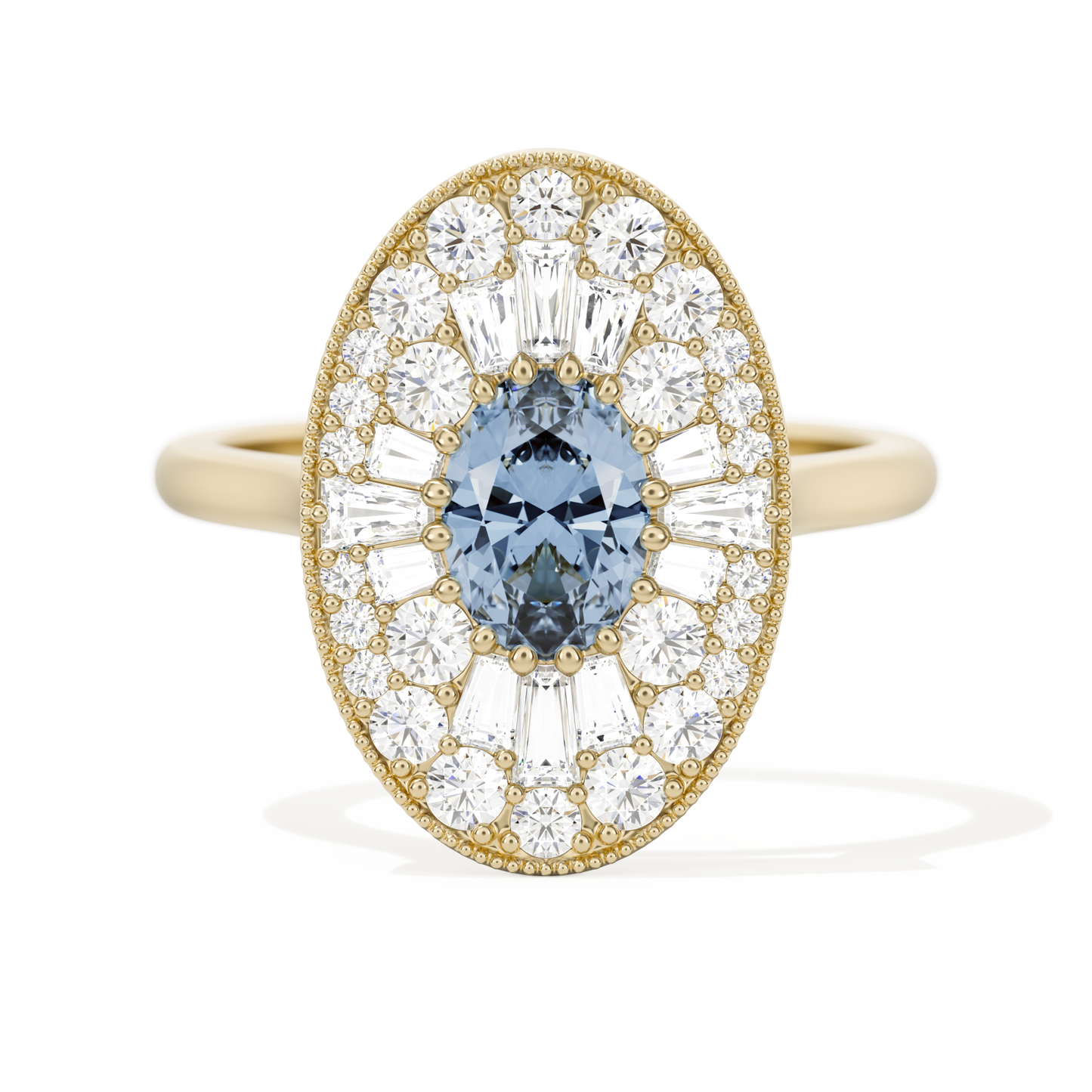 Oval Ballerina Oval Center