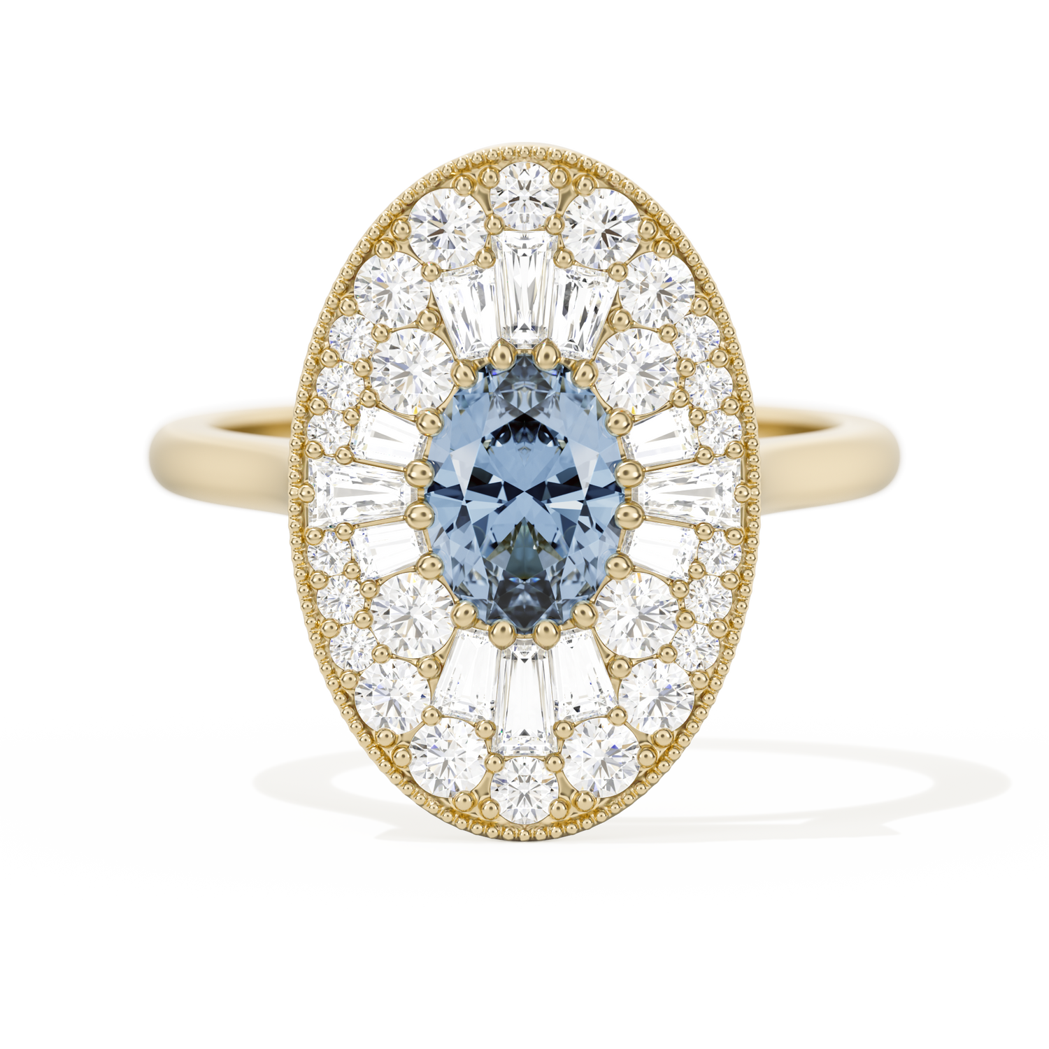 Oval Ballerina Oval Center