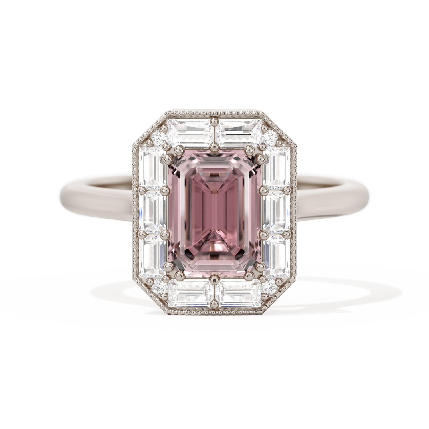 Not So Mini French Cut Halo