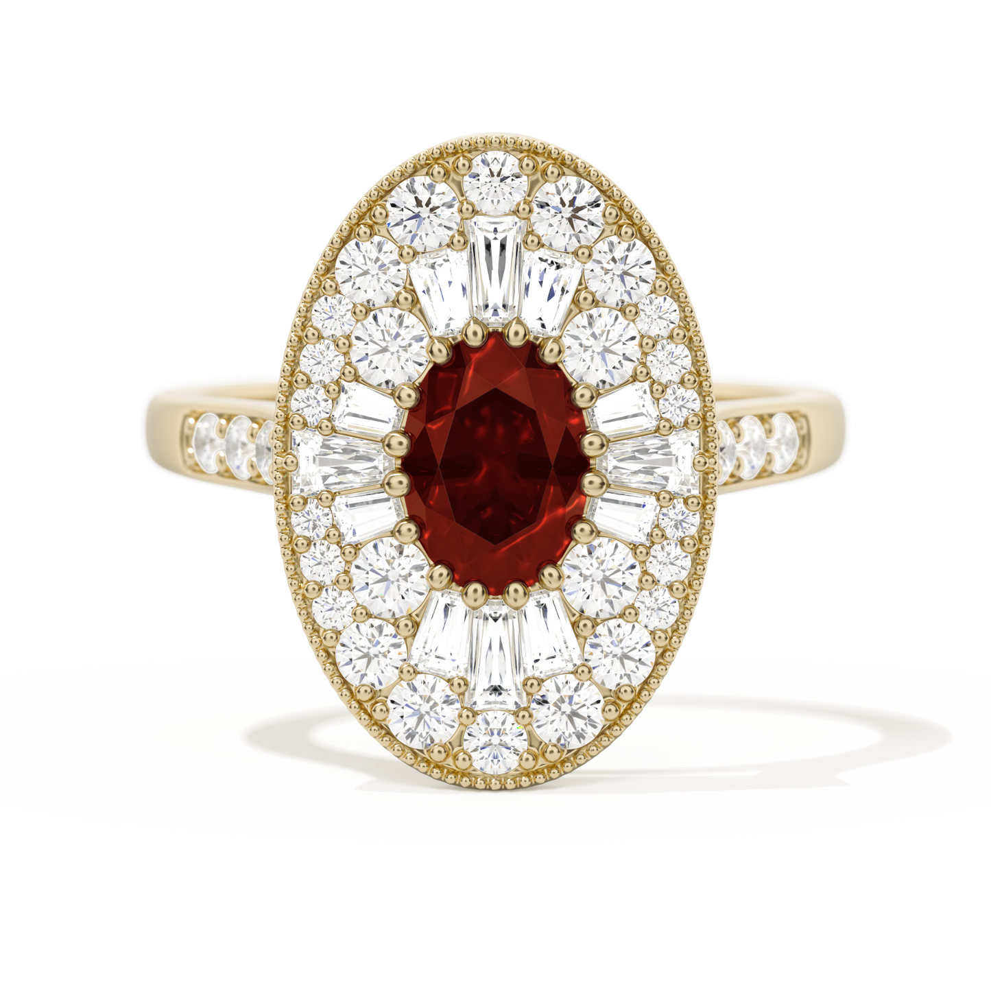 Oval Ballerina Oval Center