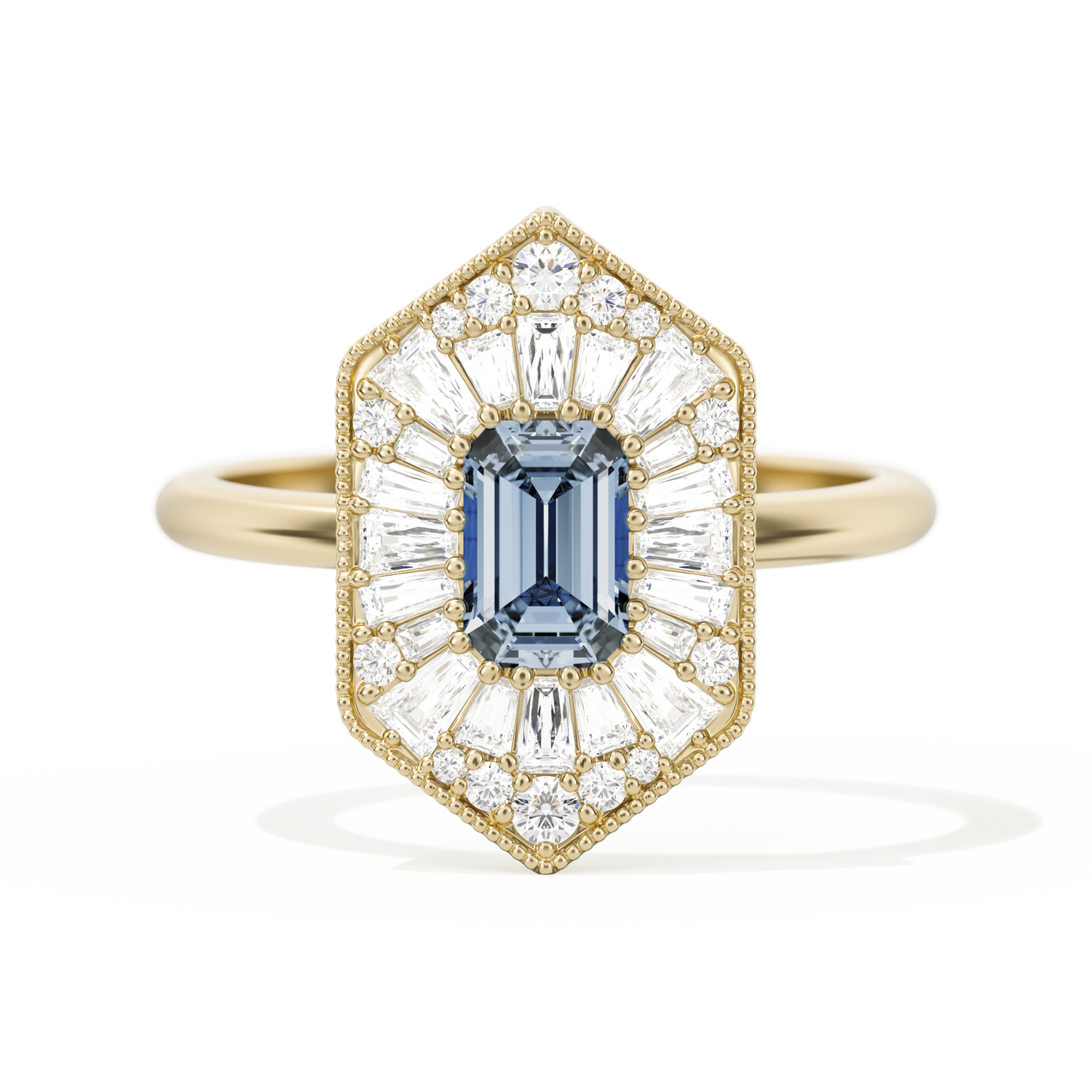 Ballerina Elongated Emerald