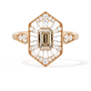 Ballerina Elongated Emerald
