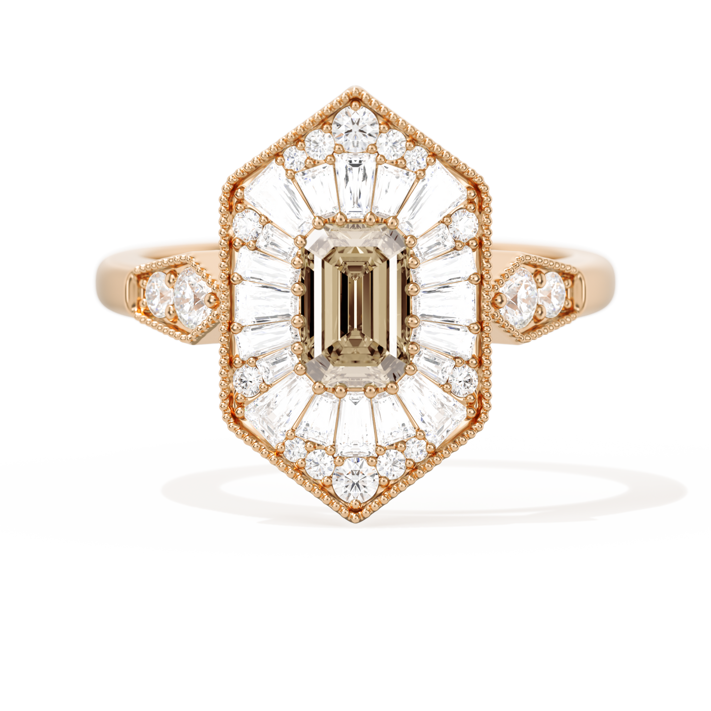 Ballerina Elongated Emerald