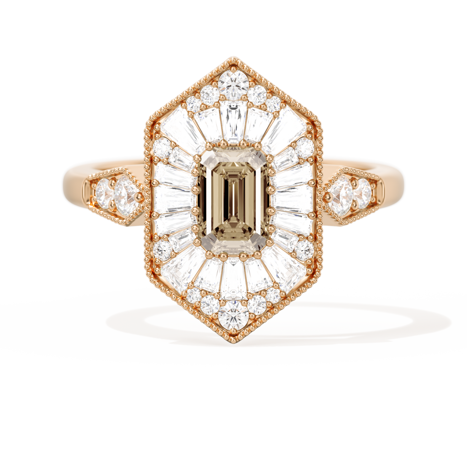 Ballerina Elongated Emerald