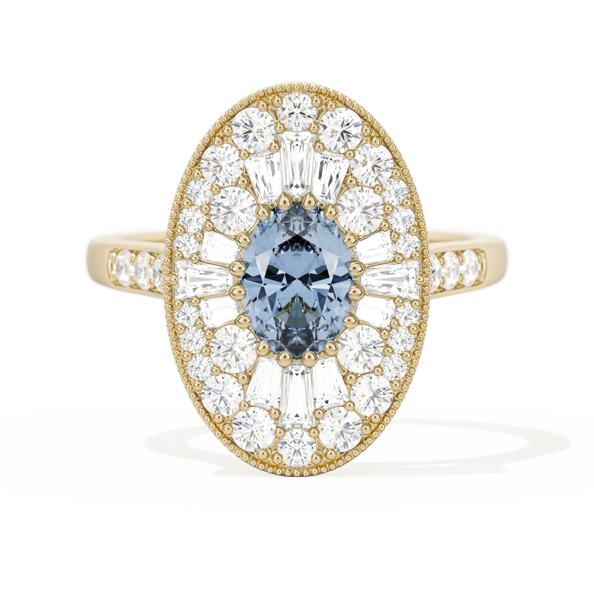 Oval Ballerina Oval Center