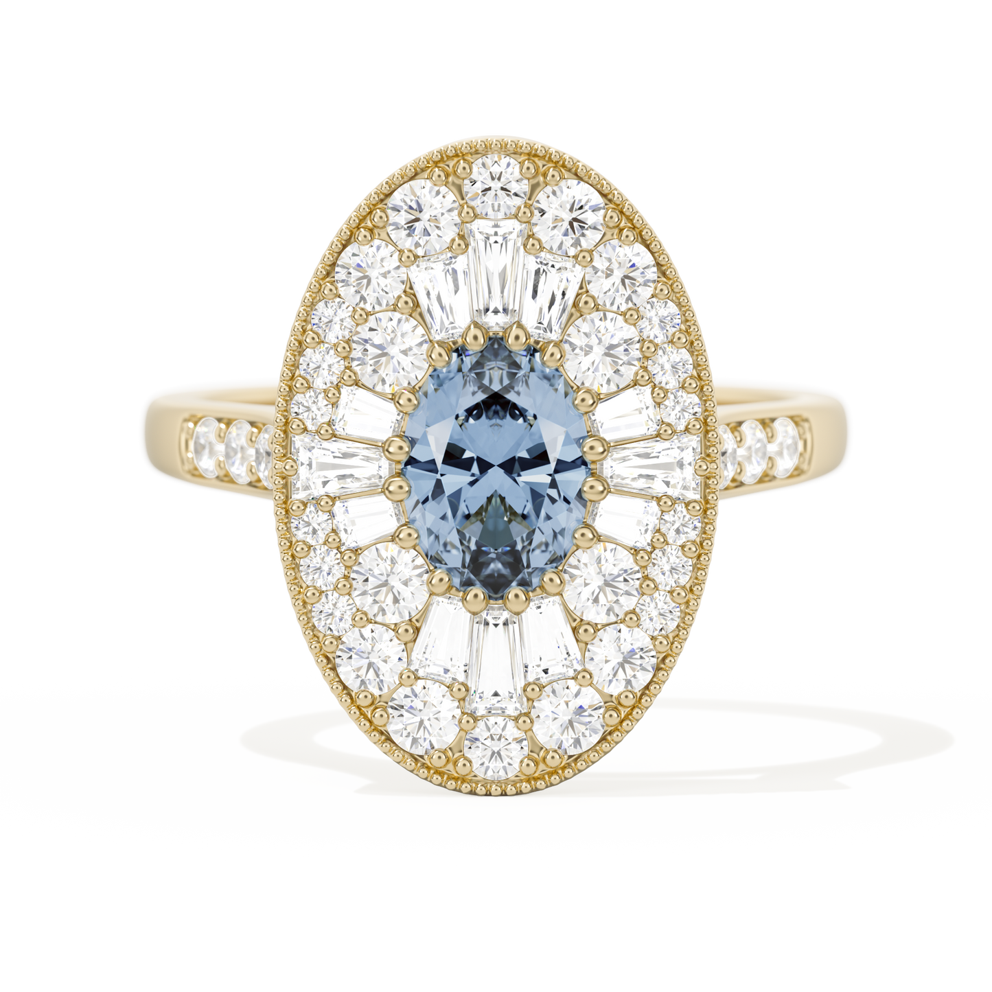 Oval Ballerina Oval Center