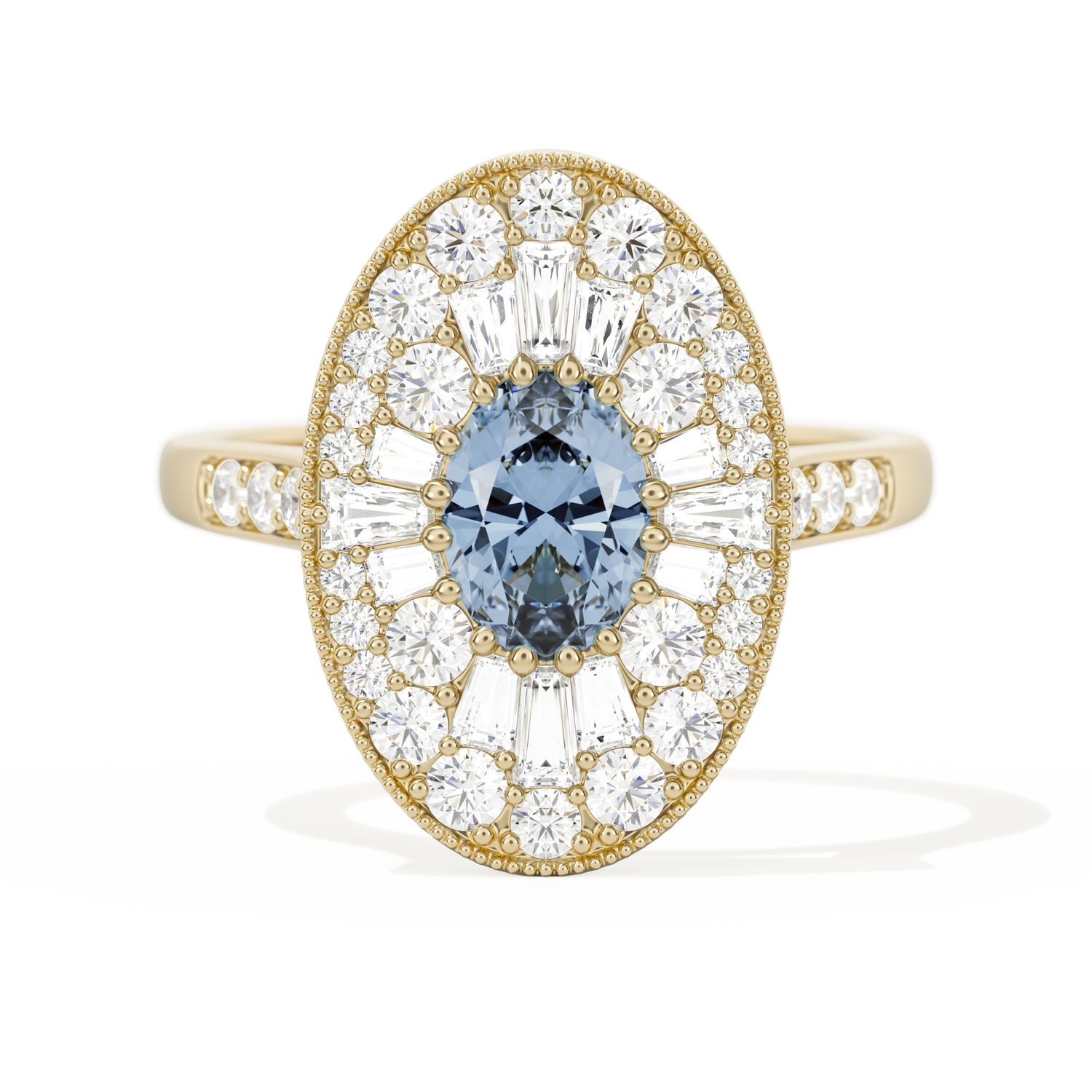 Oval Ballerina Oval Center