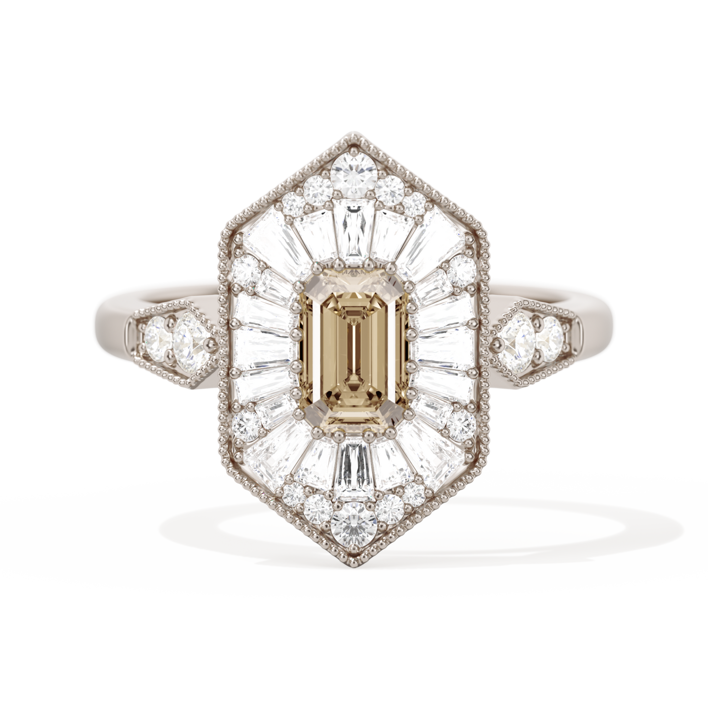 Ballerina Elongated Emerald
