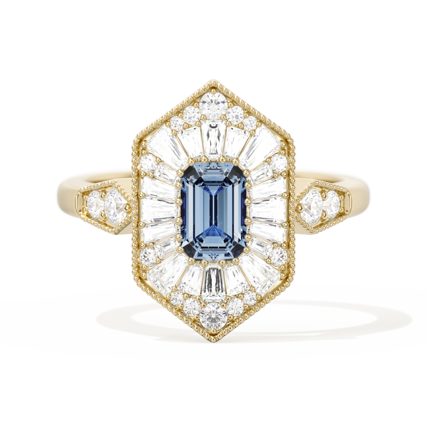 Ballerina Elongated Emerald