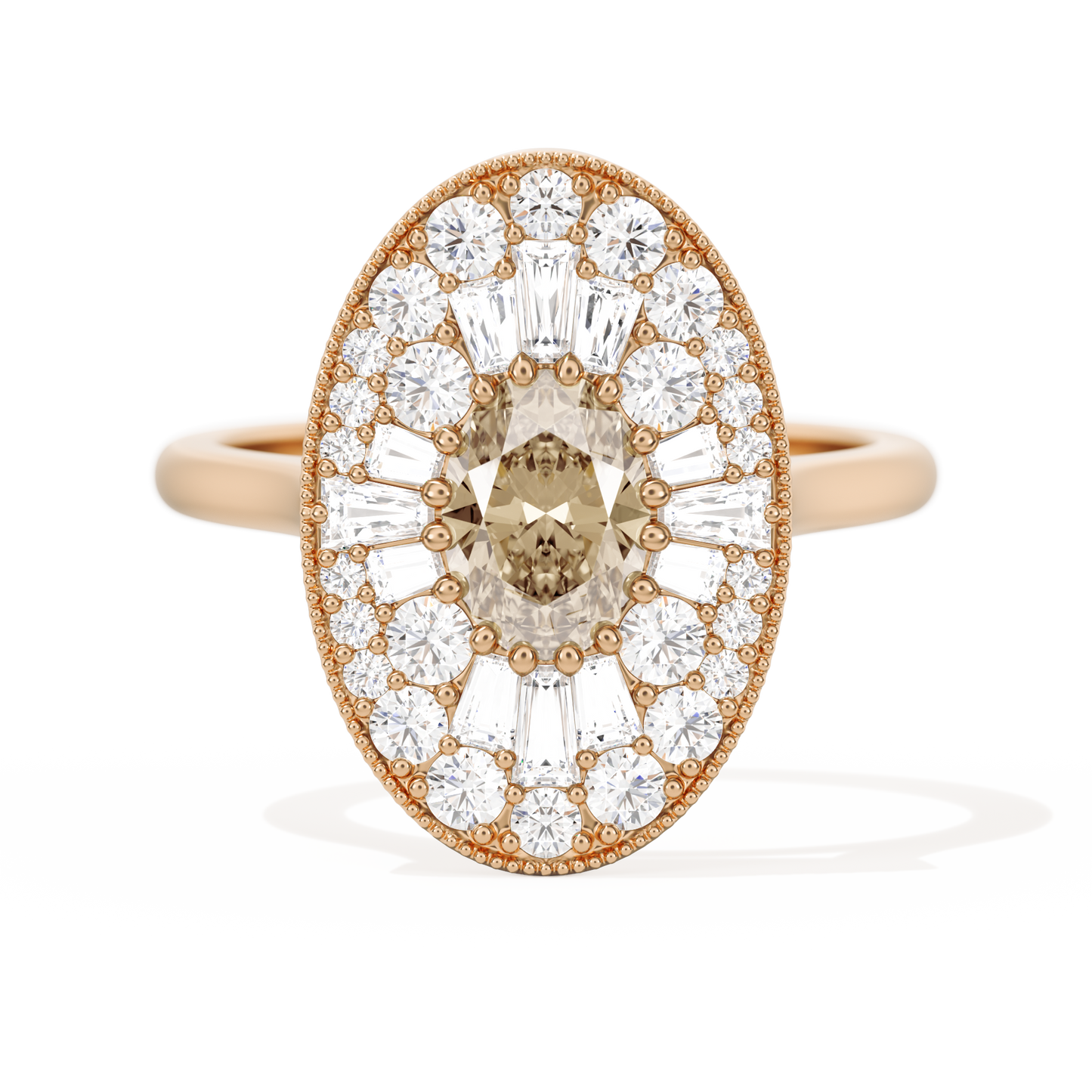 Oval Ballerina Oval Center