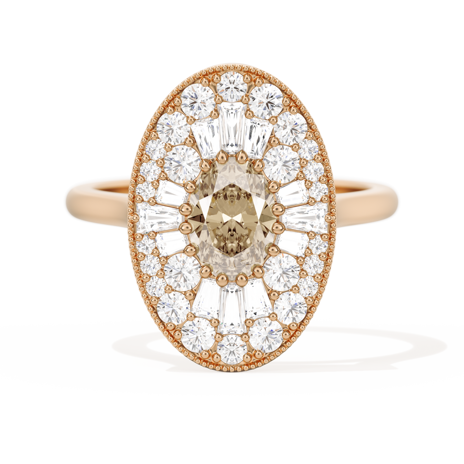 Oval Ballerina Oval Center