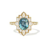 2.51 Oval Cut Teal Sapphire