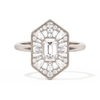 Ballerina Elongated Emerald