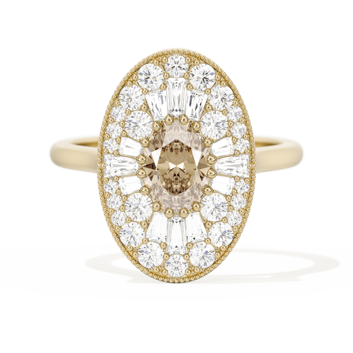 Oval Ballerina Oval Center